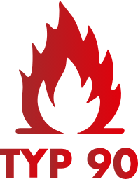Typ 90 – 90 Min. Brandschutz